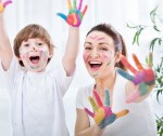 Get messy with your child this weekend